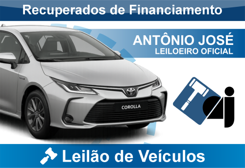 <center><big><b>LEILÃO de AUTOMÓVEIS</b></center> <center></big>Recuperados de Financiamento<br> </center>