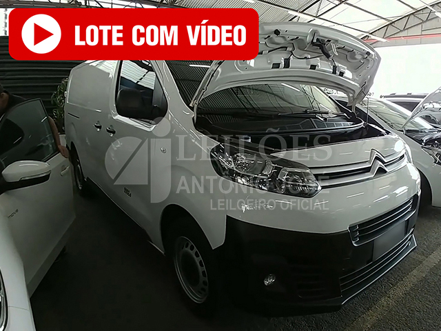LOTE 012 - Citroen Jumpy Furgão Pack 1.6 Turbo Diesel 2018