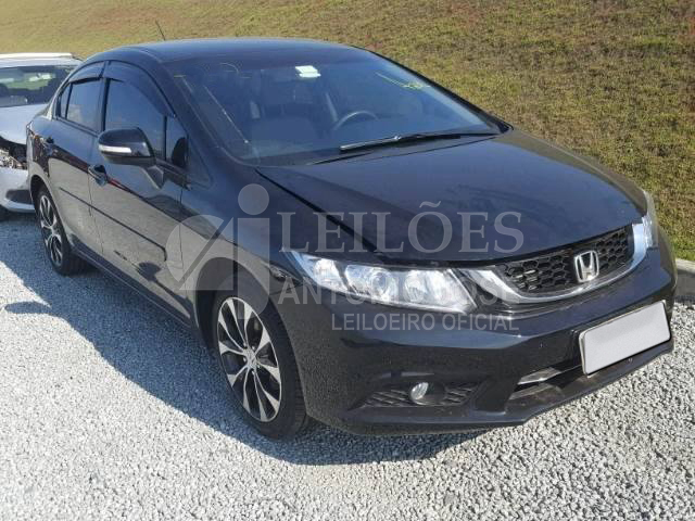 LOTE 024 - Honda Civic LXR 2.0 i-VTEC 2015