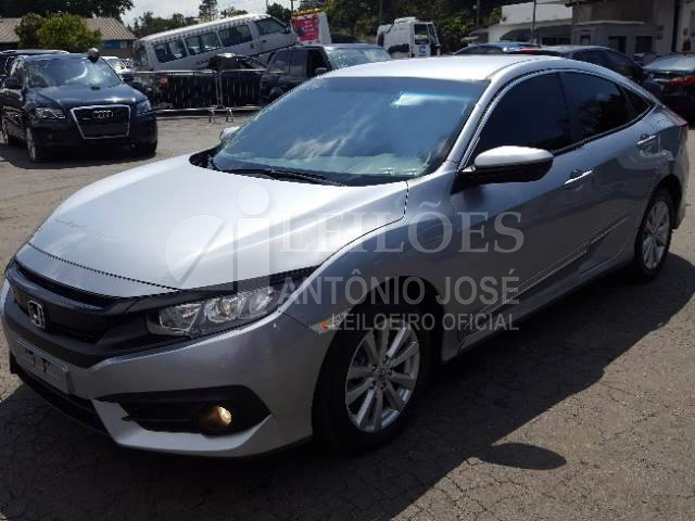 LOTE 025 - Honda Civic EXL 2.0 i-VTEC CVT 2017