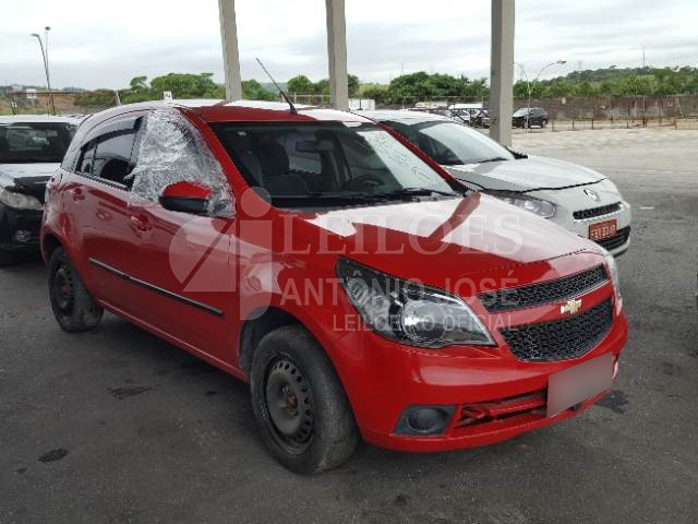 LOTE 001 - CHEVROLET AGILE LT 1.4 ECONO.FLEX 2013