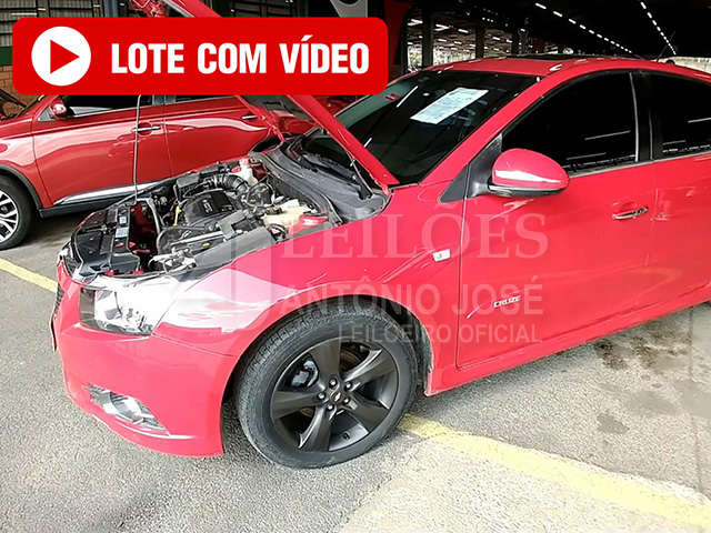 LOTE 019  -  Chevrolet Cruze LTZ 1.8 2014